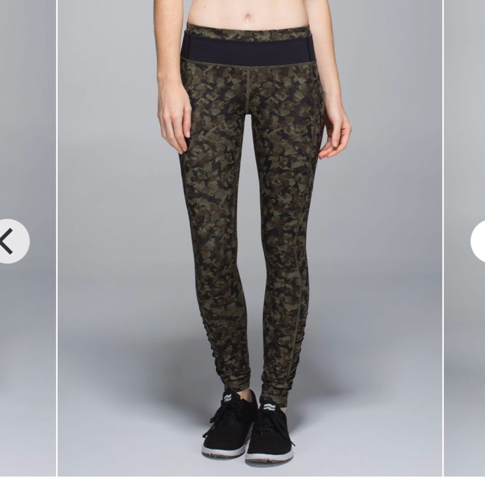 Lululemon Speed Tight III *All Full-On Luxtreme Mystic Jungle Fatigue